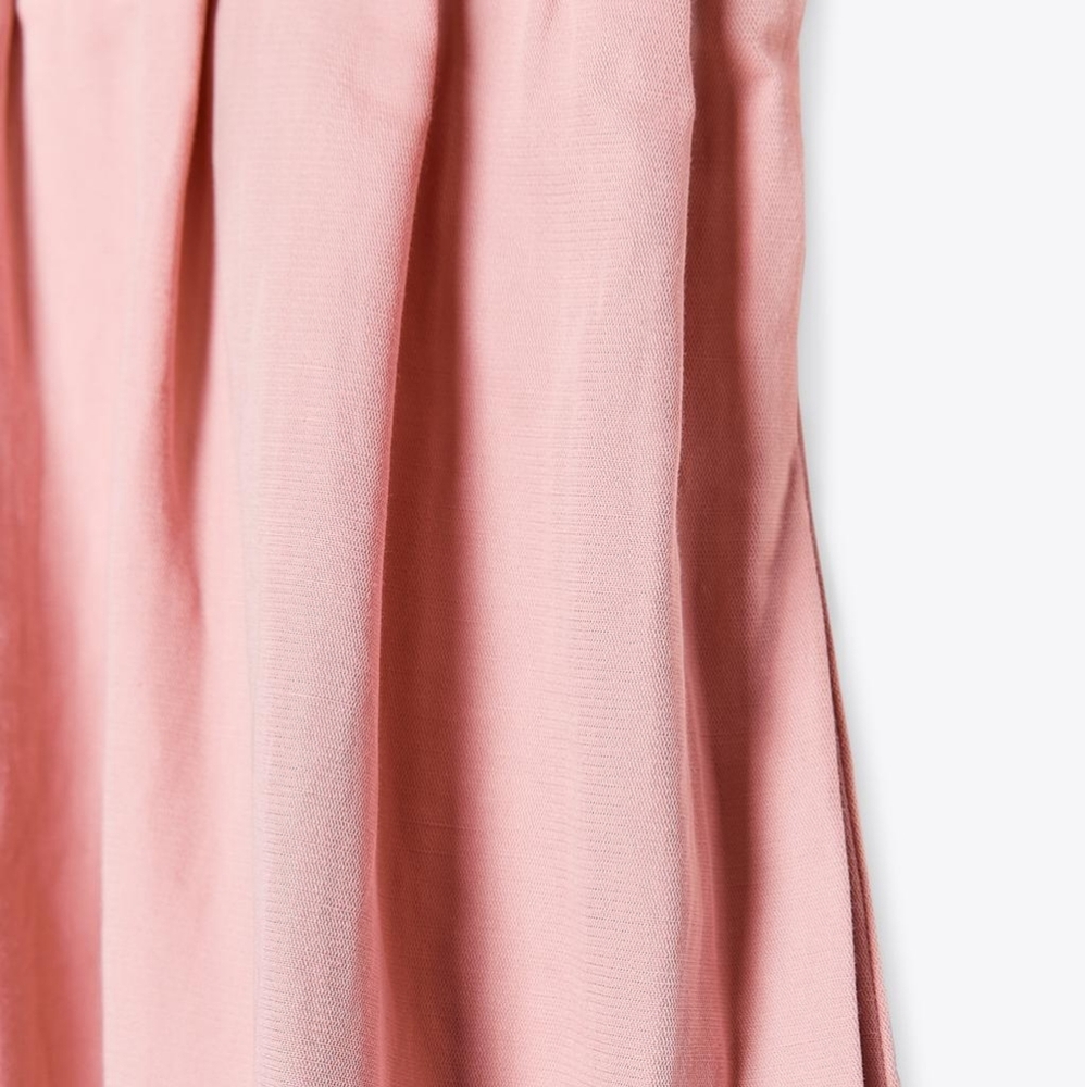 Zara Pale Pink Midi Dress - Picture 8 of 8